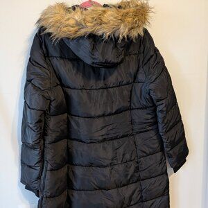 NWT Canada Weather Gear Women's Long Puffer Parka Black XL